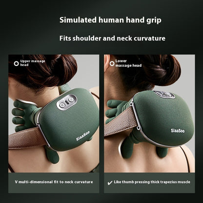 Wireless Smart Neck & Shoulder Massager - 12-Day Battery Life