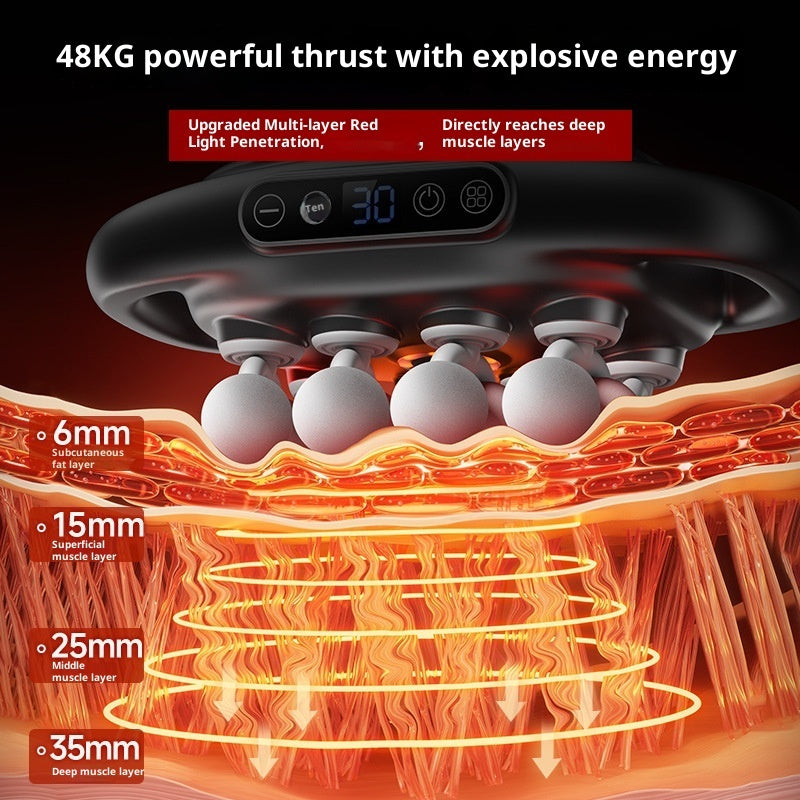 Professional Multi-Head Massage Gun - Deep Tissue Muscle Recovery