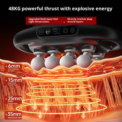 Professional Multi-Head Massage Gun - Deep Tissue Muscle Recovery