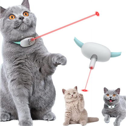 Smart Laser Cat Collar | USB Rechargeable Automatic Interactive Toy