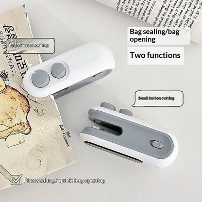 Rechargeable Bag Sealer - Mini Portable Food Freshness Keeper