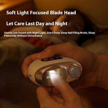 Electric Nail Trimmer - Baby and Adult Safe Automatic Clipper Set