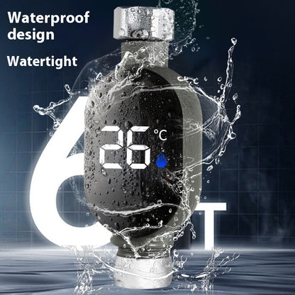 Smart Shower Thermometer with LED Display - Baby Safe