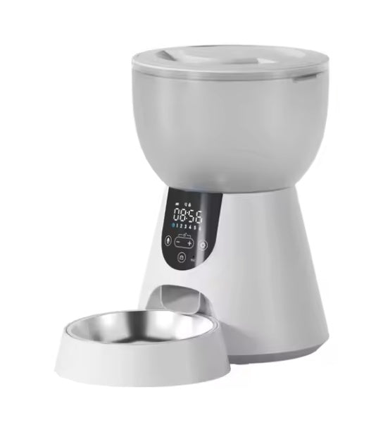 Smart Automatic Cat Feeder with 1080P HD Camera — Night Vision, 5G WiFi, 2-Way Audio & Auto Portion Control