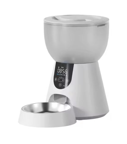 Smart Automatic Cat Feeder with 1080P HD Camera — Night Vision, 5G WiFi, 2-Way Audio & Auto Portion Control
